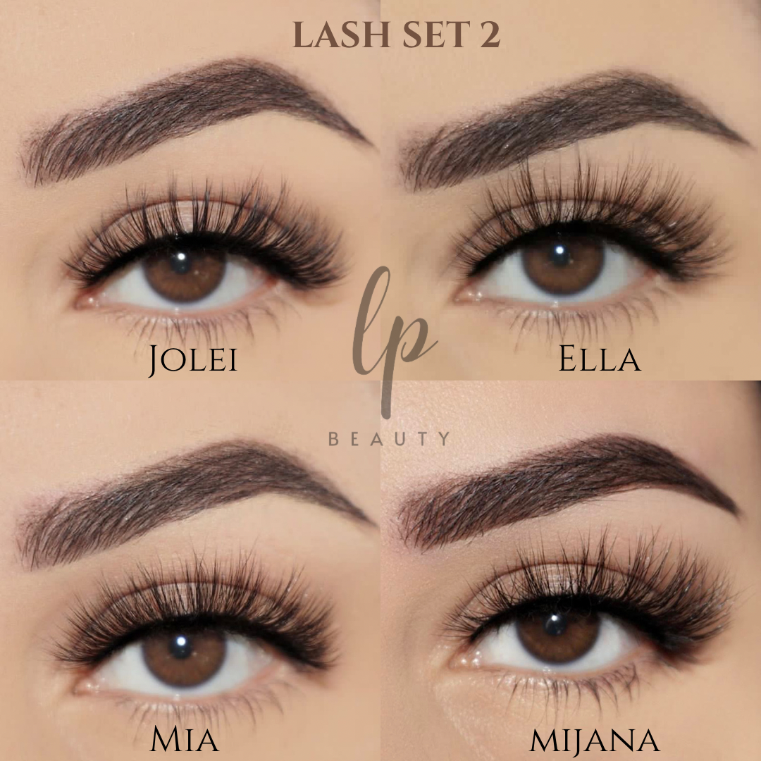 4pc Butterfly Lash Set