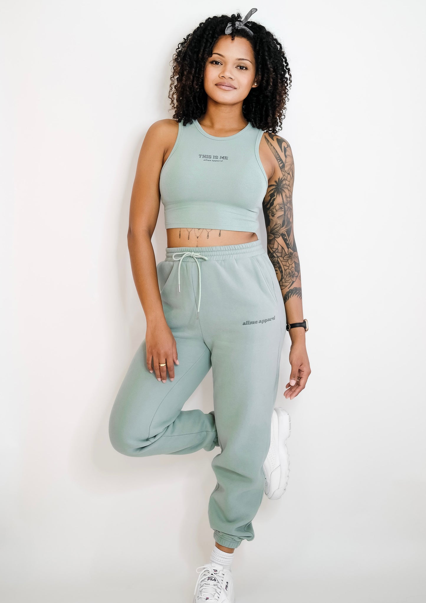 AllMe Apparel - Ari Sage Lounge Wear