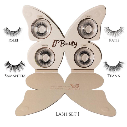 4pc Butterfly Lash Set