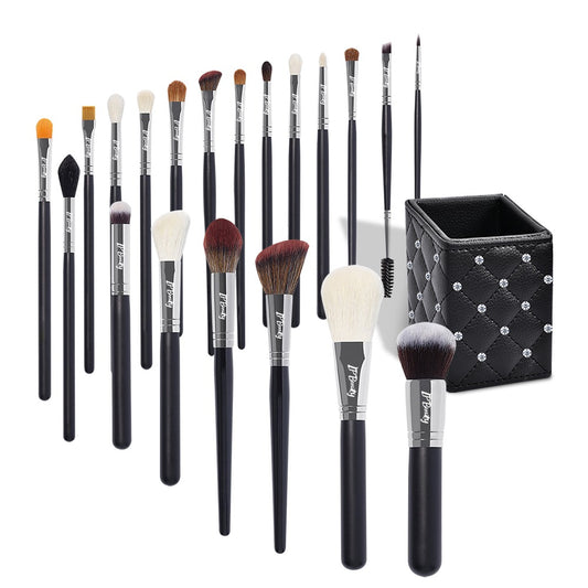 20Pc Complete Essential Makeup Brush Set
